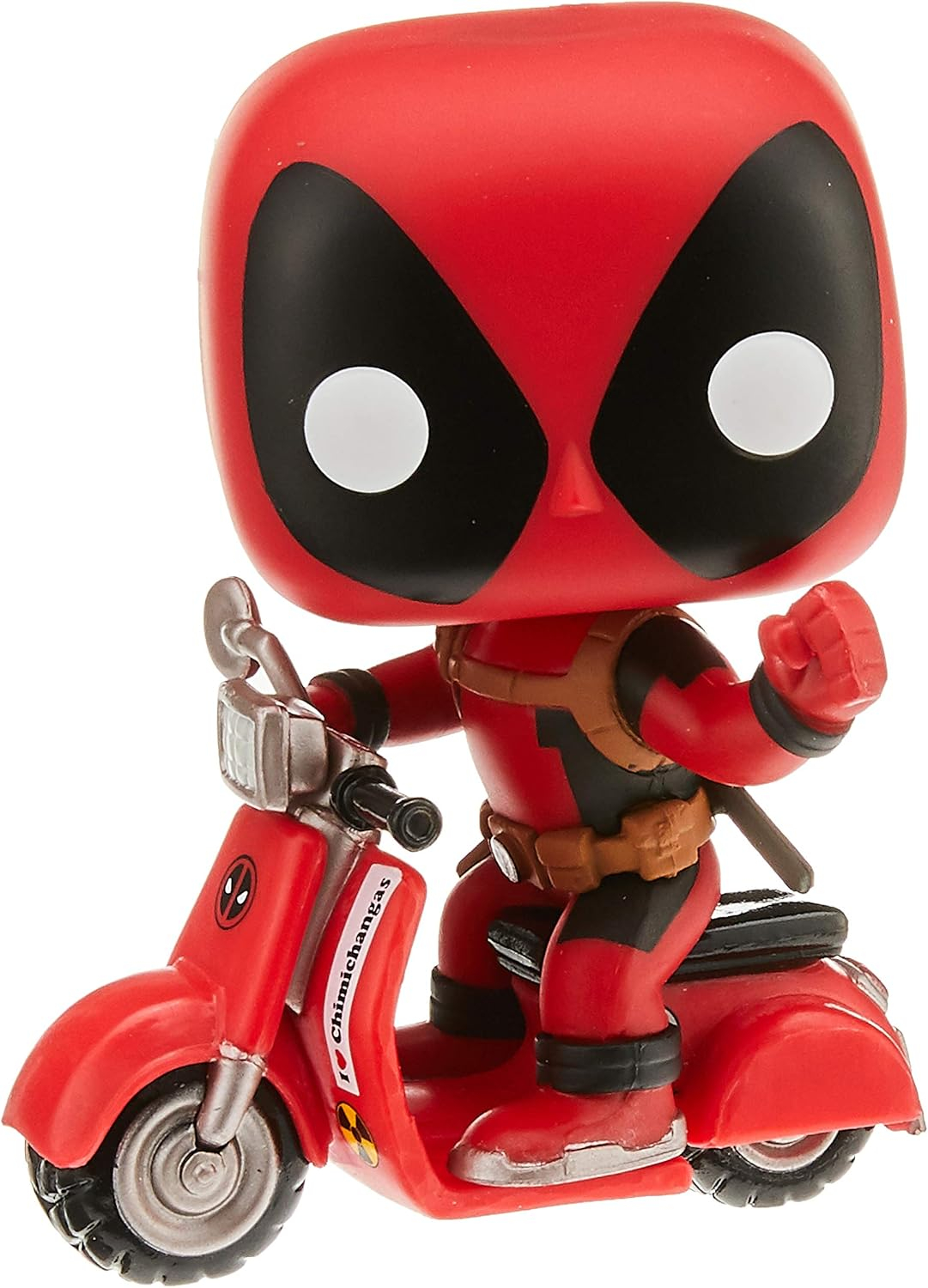 Funko POP! Rides Deadpool: Deadpool with Scooter, Vinyl Figure