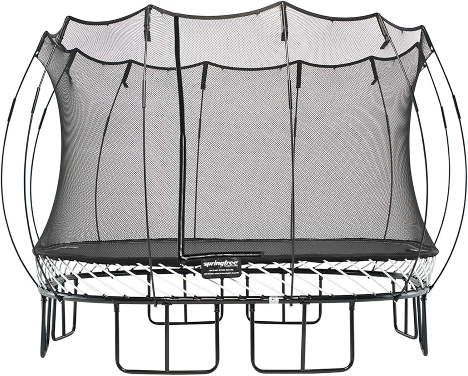 Springfree Trampoline Kids Outdoor Large 11 Ft Trampoline with Enclosure