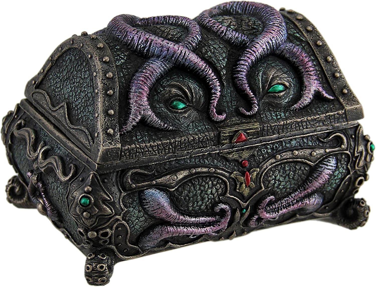 Veronese Design The Great Imitator Octopus Mimic Chest Decorative Trinket Box