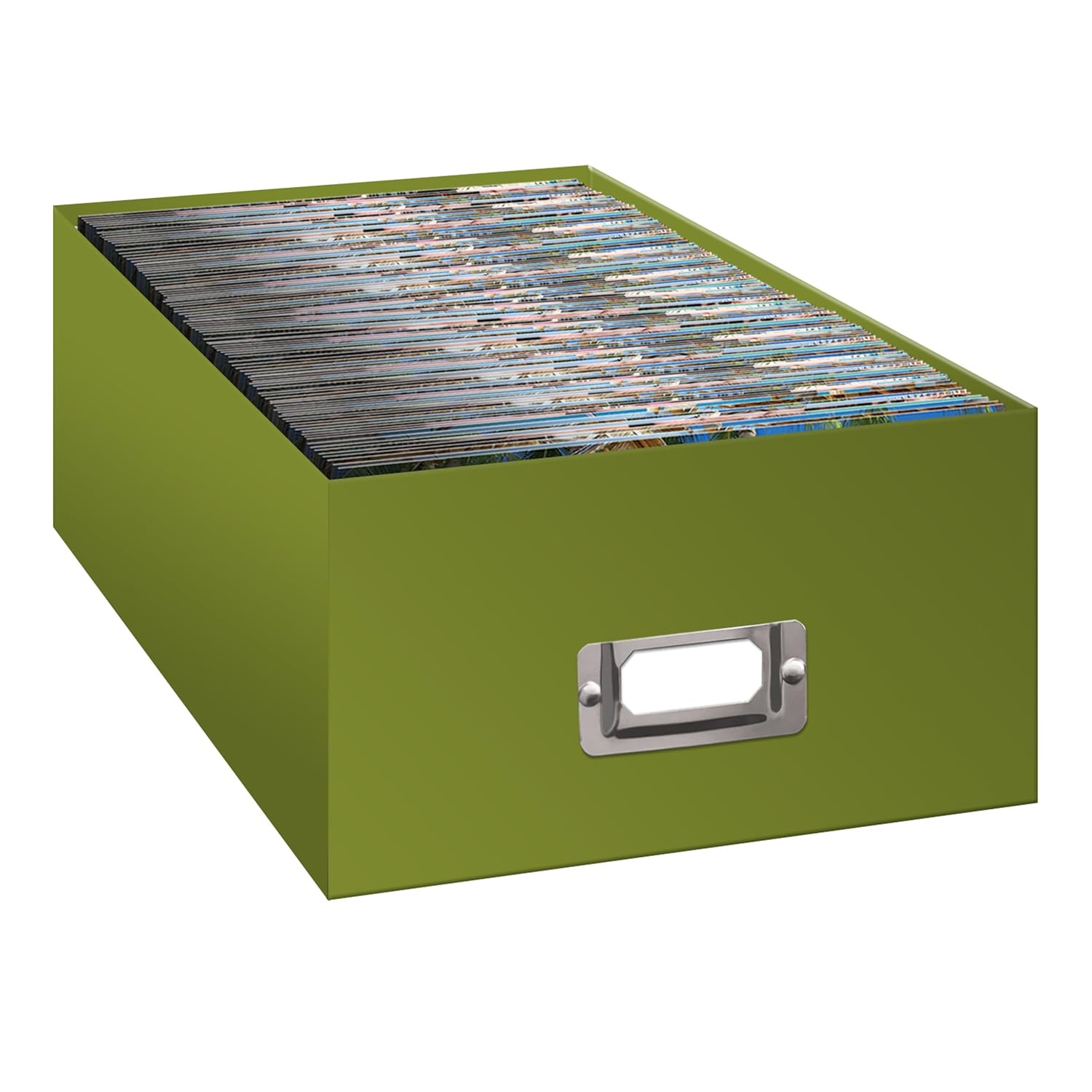 SAGE-GREEN Archival STORAGE Photo Box by Pioneer - 4x6
