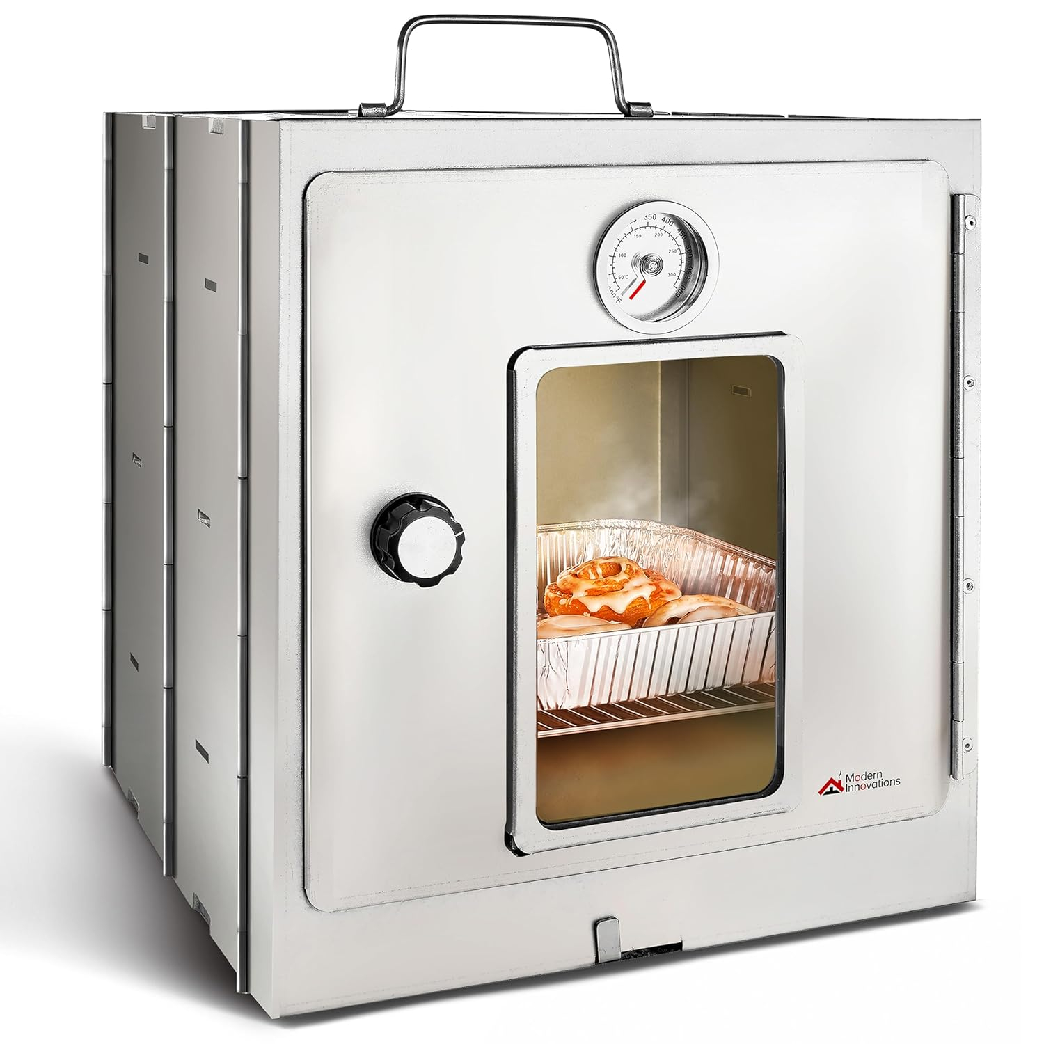 Stainless Steel Portable Folding Camping Oven with Glass Window
