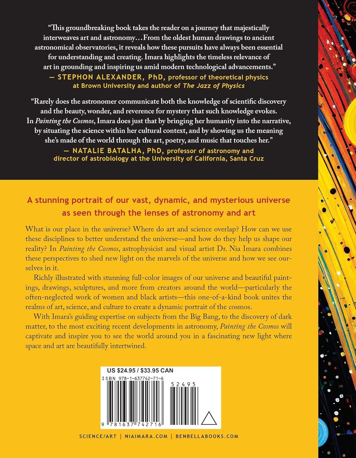 Painting the Cosmos - by  Nia Imara (Paperback)