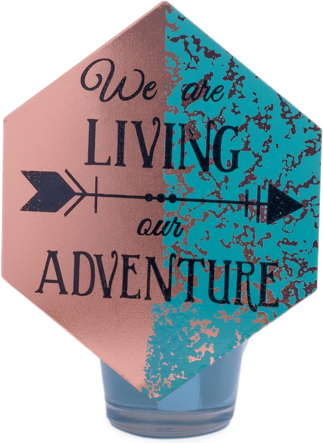 Living Adventure Copper and Teal Plug-in Oil Diffuser