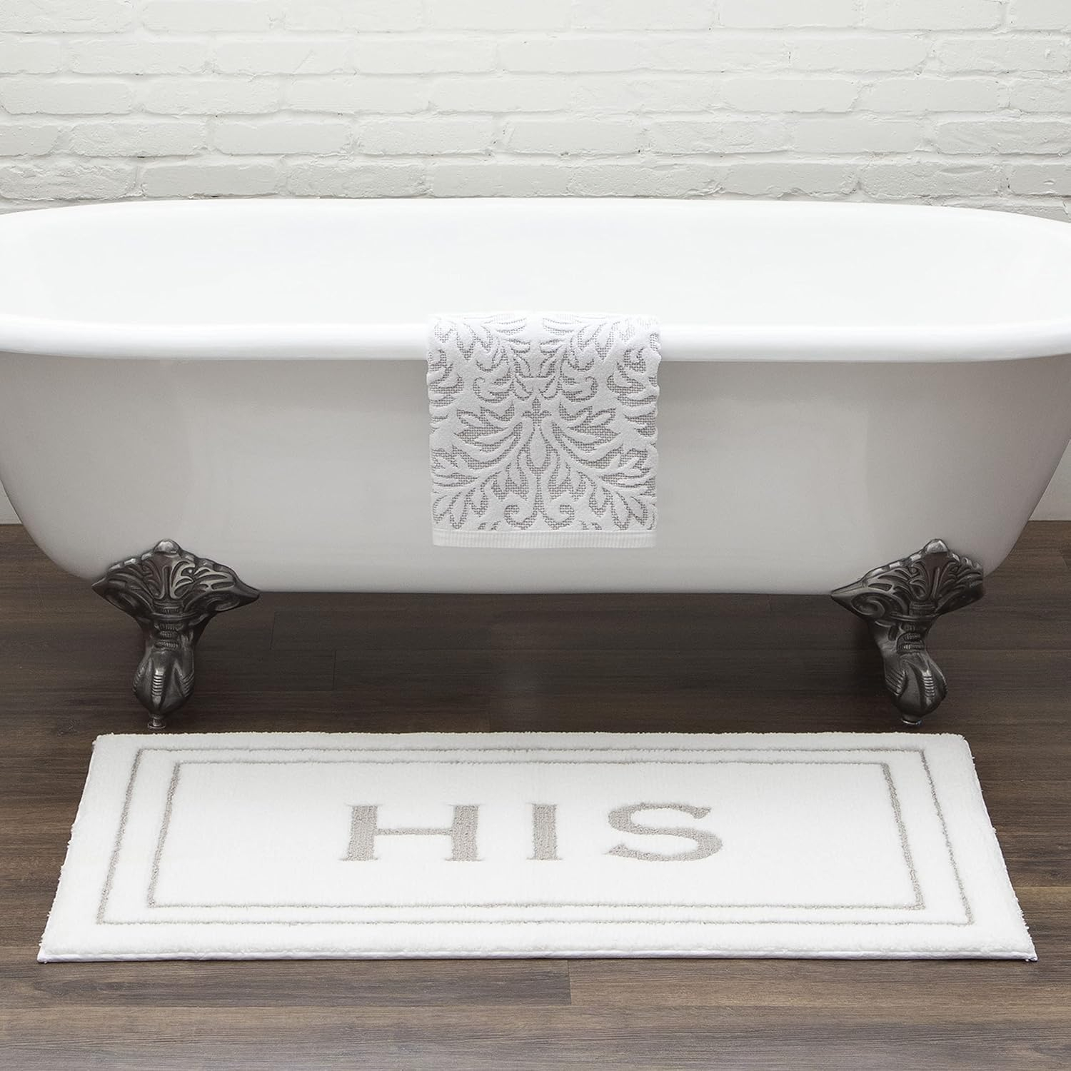 Mohawk Home His Flint Bath Mat (2'x3'4")