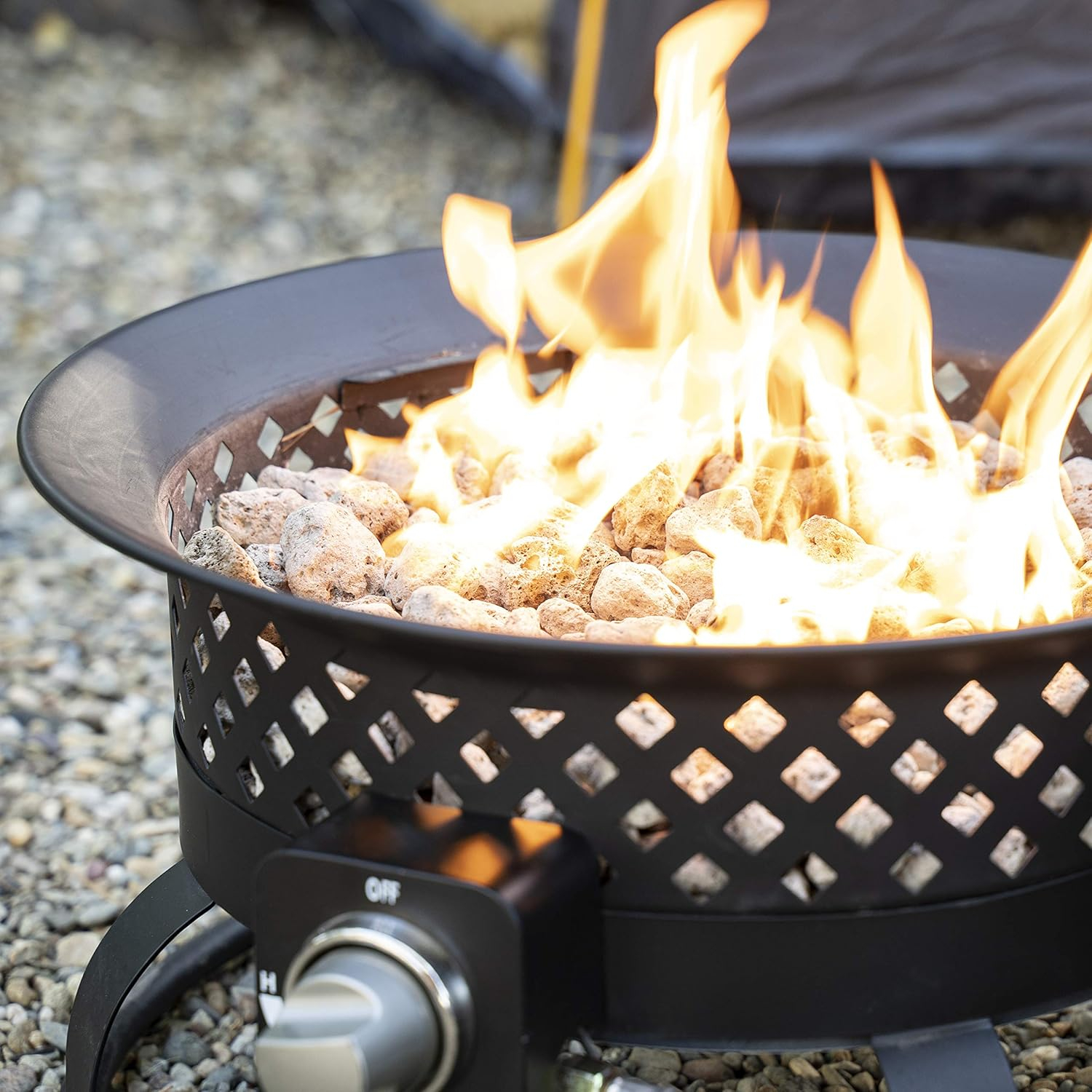 Aurora Steel Firebowl
