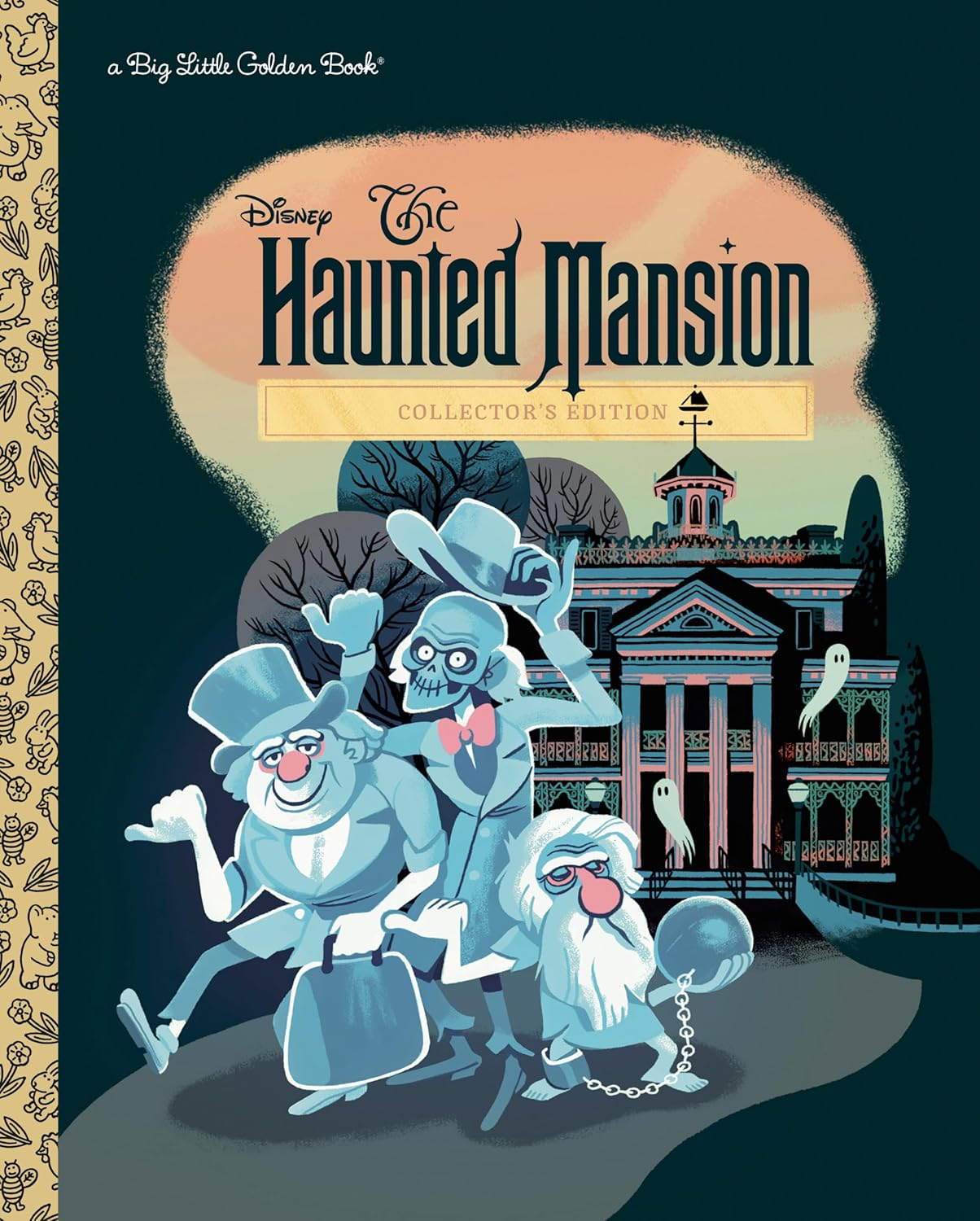 The Haunted Mansion (Disney Classic) - (Big Little Golden Book) by  Lauren Clauss (Hardcover)