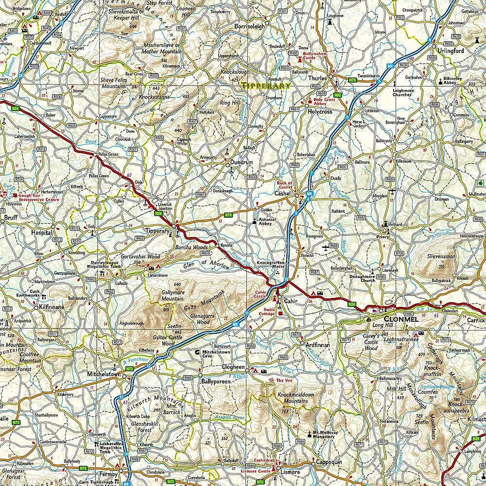 National Geographic Adventure Map Ireland: 9781566955355