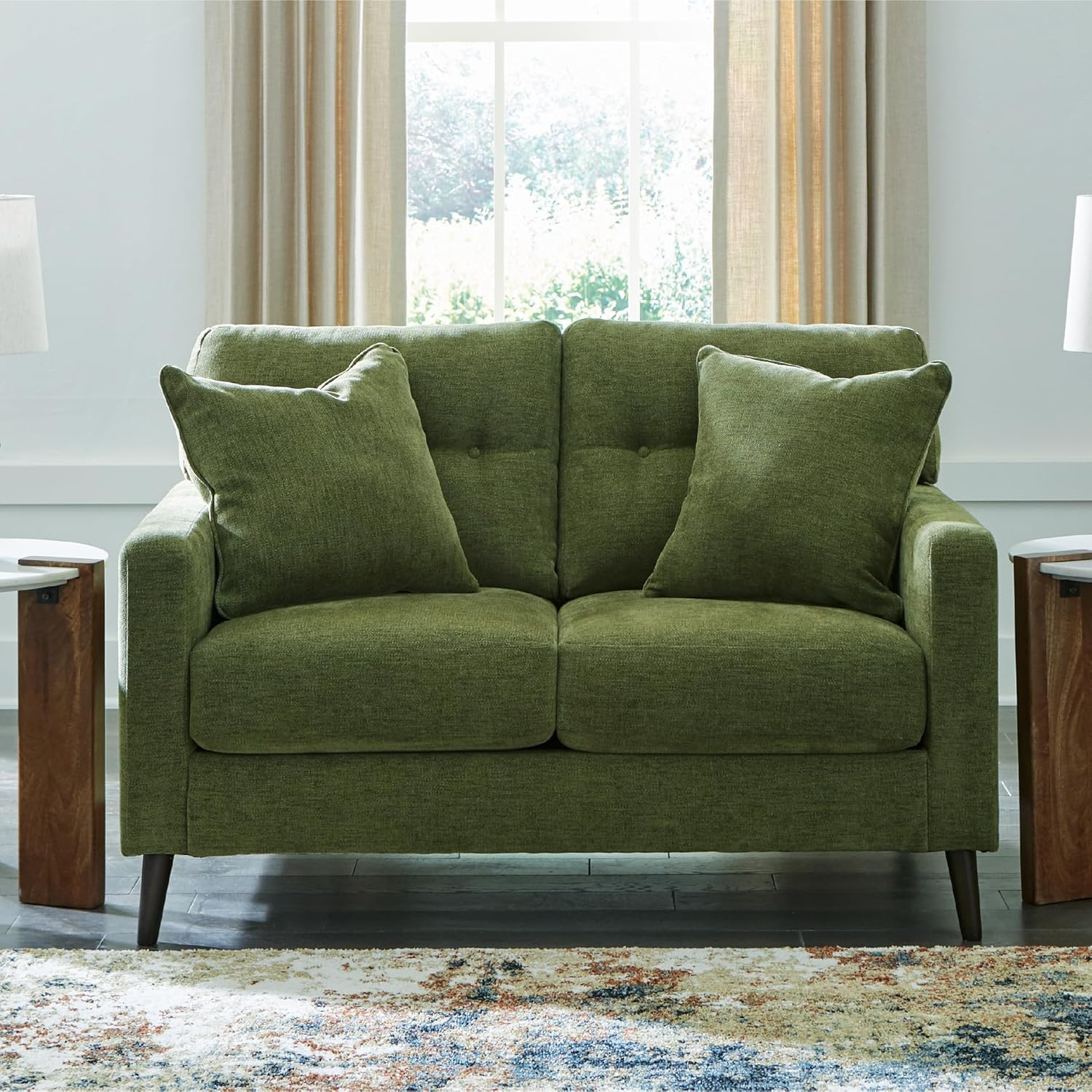 Signature Design by Ashley Bixler Green Loveseat