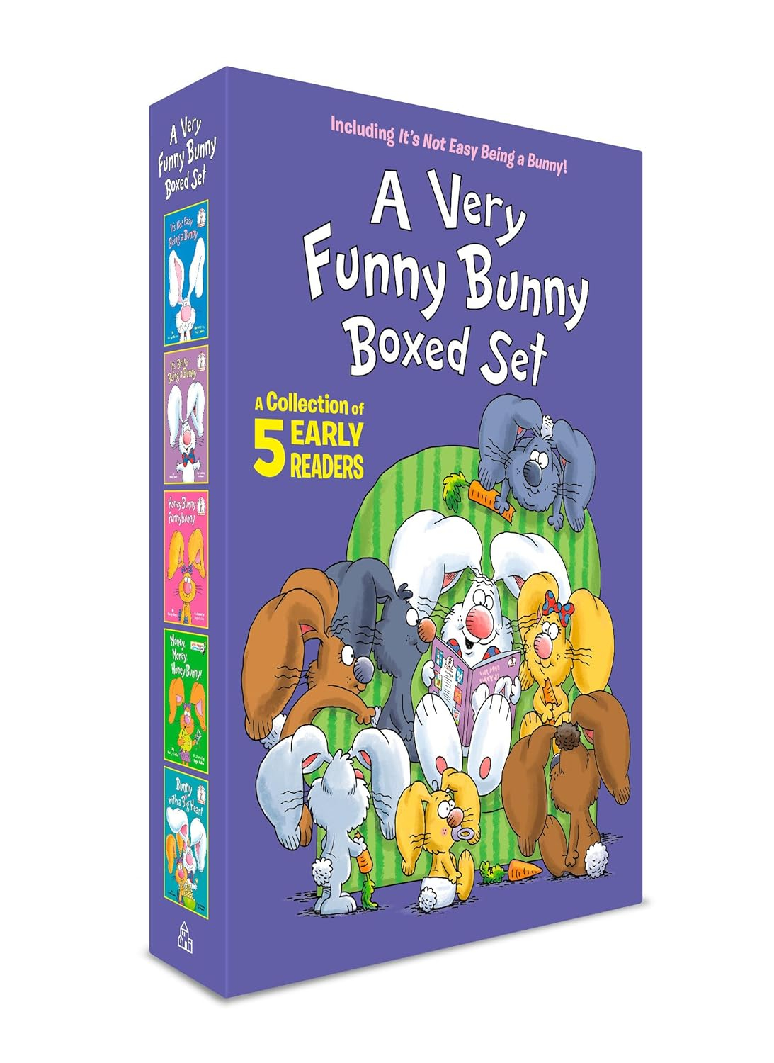 A Very Funny Bunny 5-Book Boxed Set - (Beginner Books) by  Marilyn Sadler (Mixed Media Product)