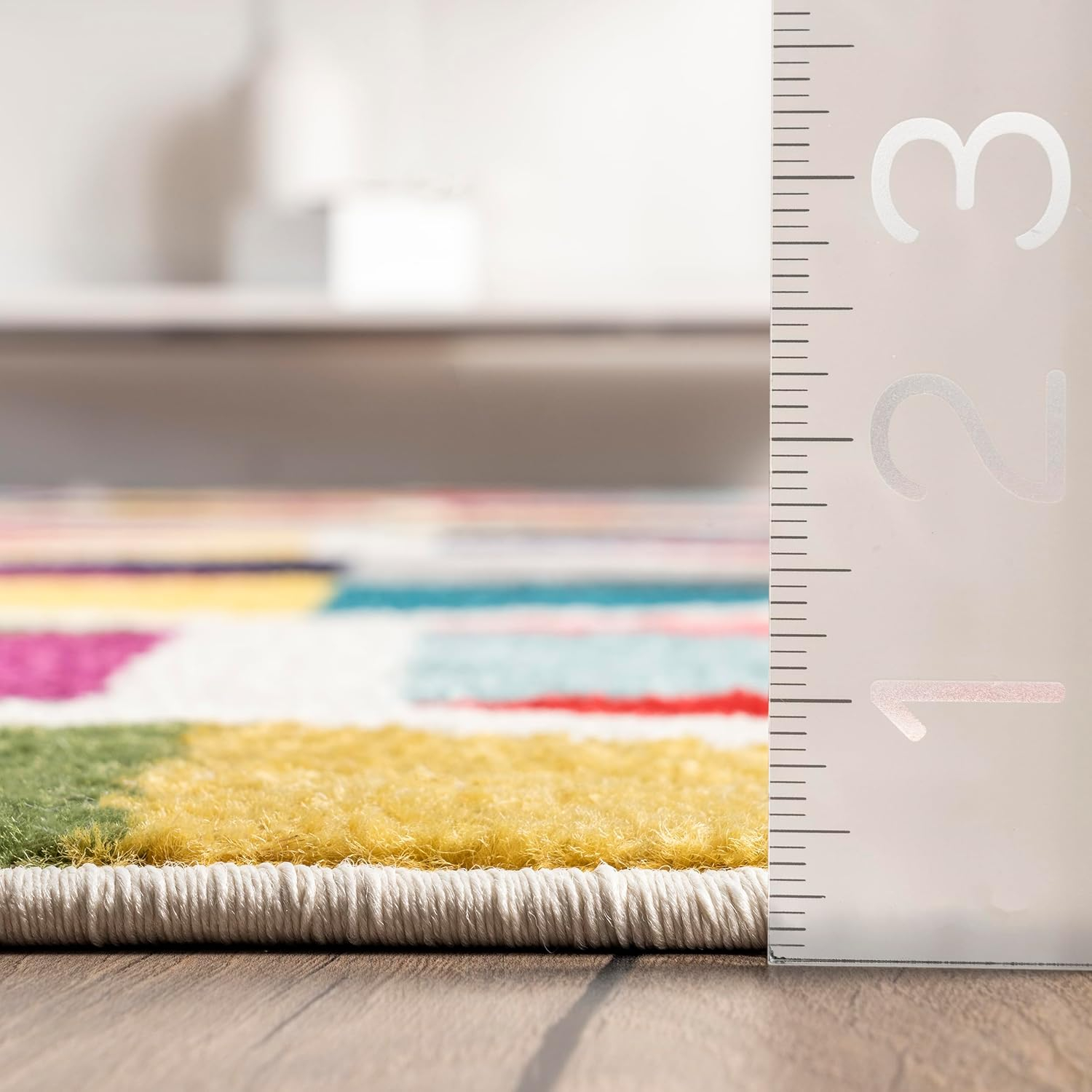 nuLOOM Maris Triangles Accent Rug, 3' x 5', Multi