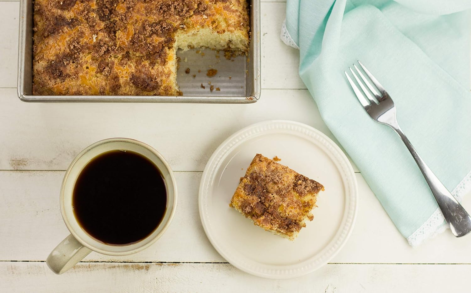 USA Pan Bakeware Nonstick Rectangular Pan with Lid, 9x13-Inches