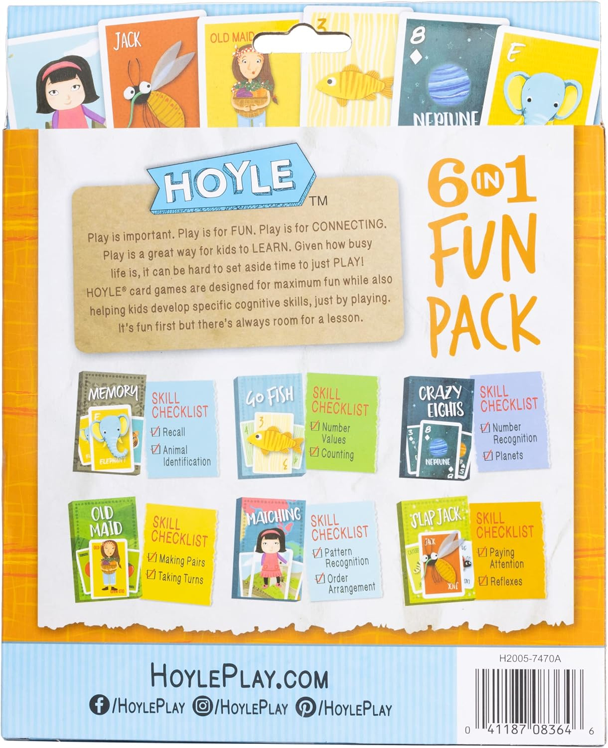 Hoyle 6 In 1 Fun Pack Card Games
