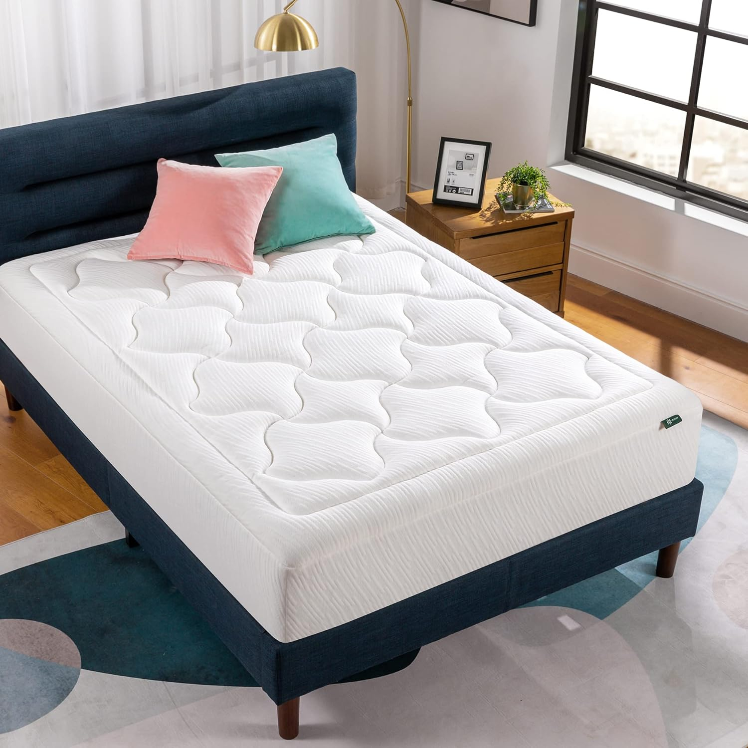 Zinus 12" Queen Plush Memory Foam Cloud Mattress