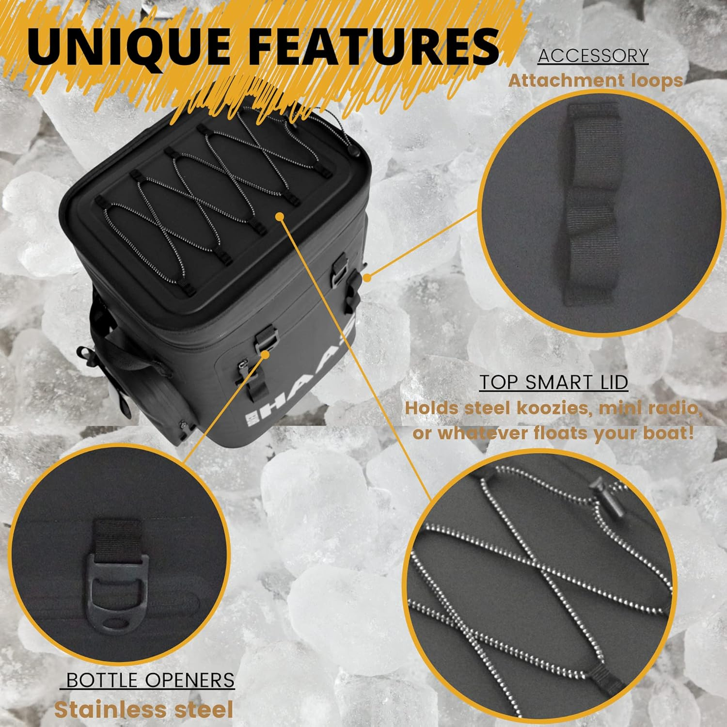 Backpack Cooler - THE FUELER - 36 Cans