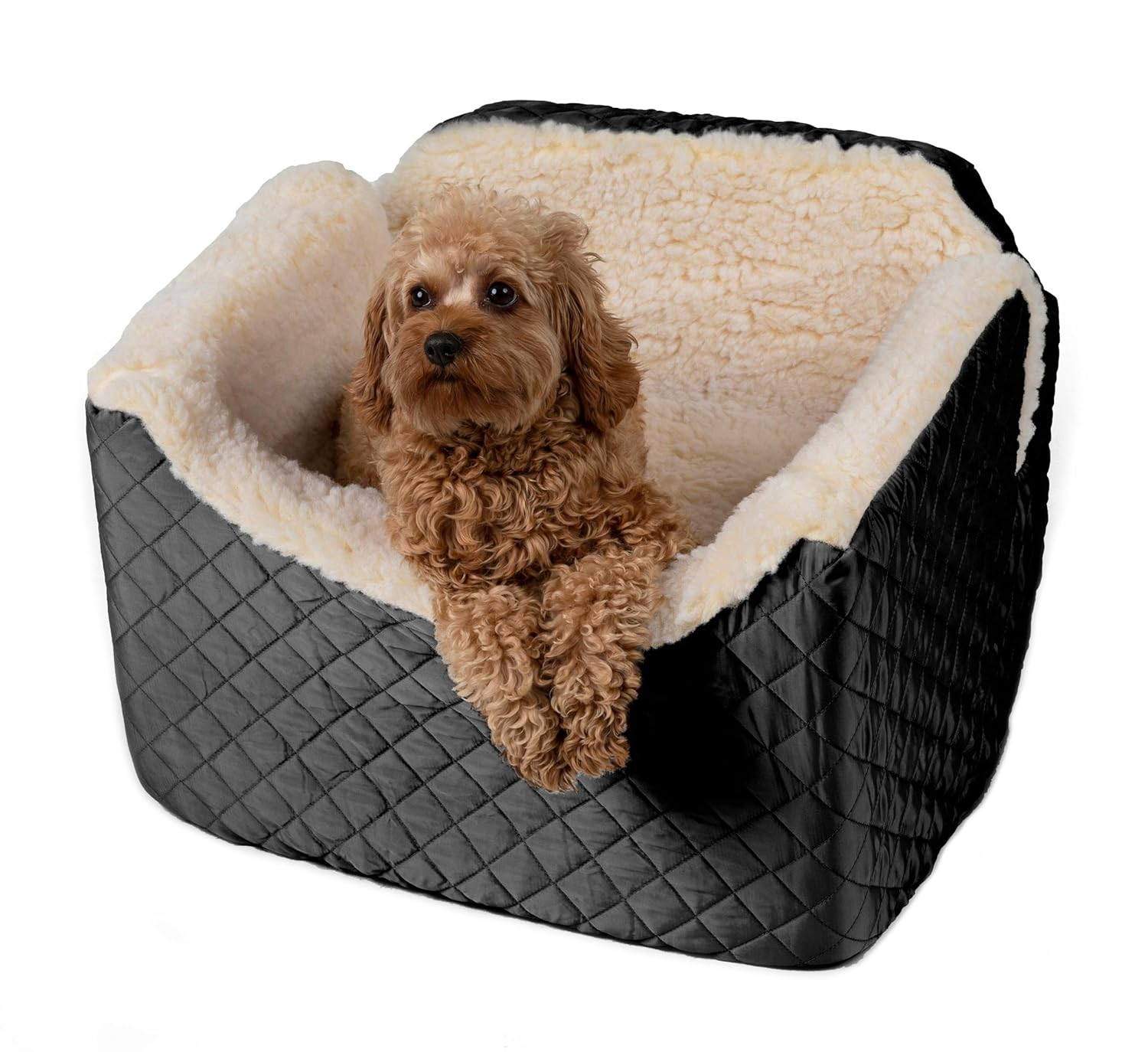 Snoozer Luxury Lookout I Dog Car Seat, Medium, Black