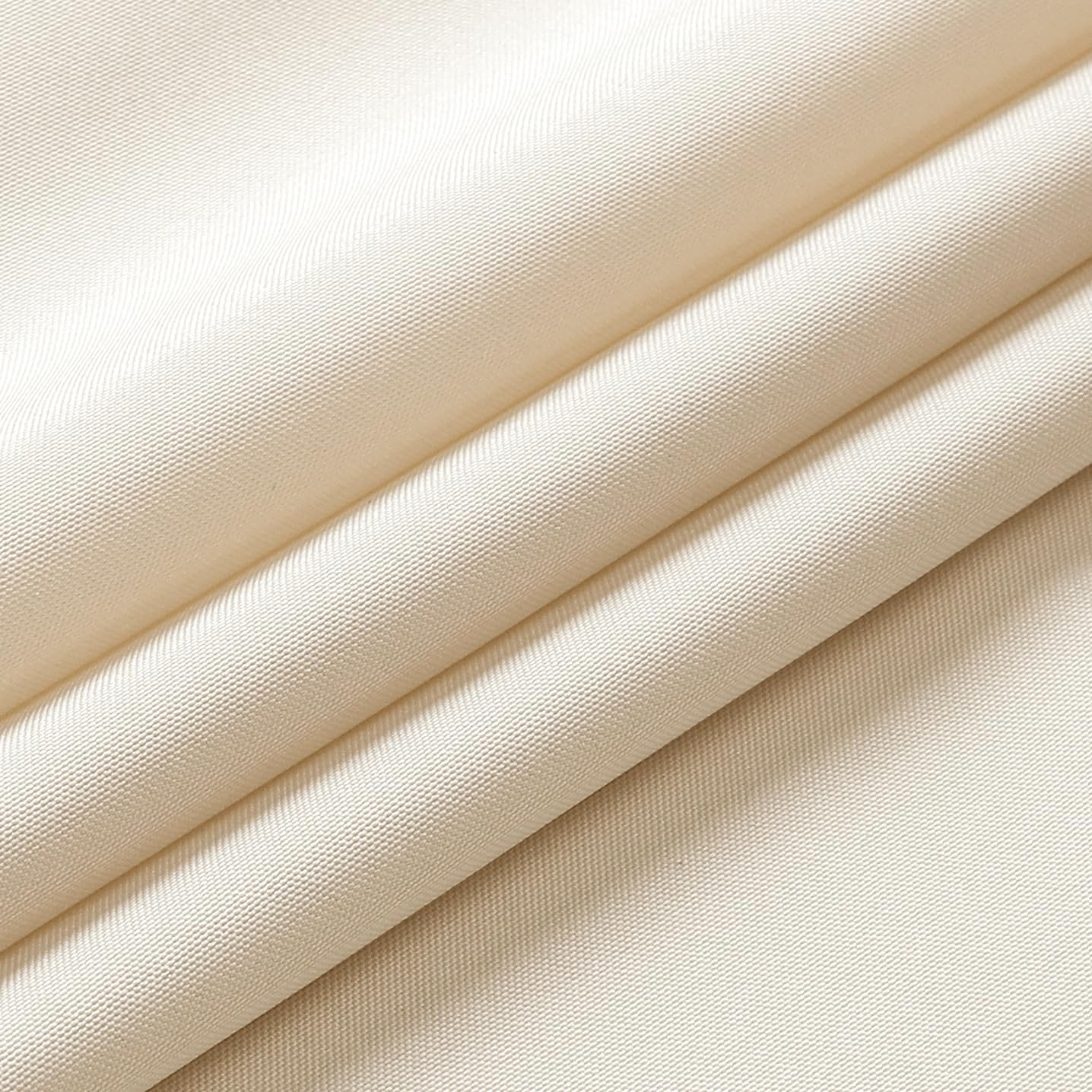 Wewoch Beige Rectangle Tablecloth Wrinkle Resistant Washable Fabric Table Cloth for Dining, Kitchen, Parties, Weddings and Outdoor Use 60 Inch by 84 Inch