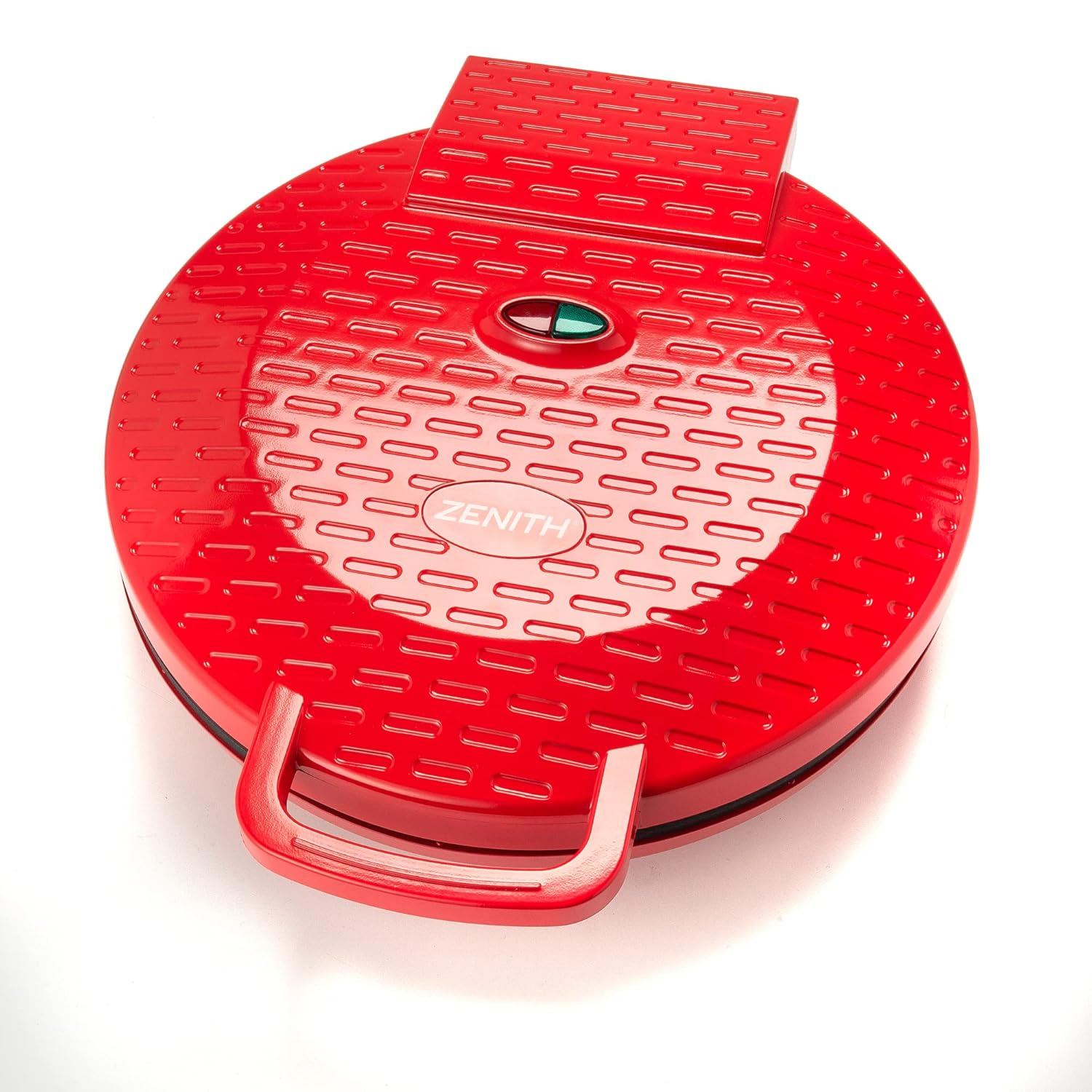 Zenith Red Non-Stick Electric Pizza Maker and Grill