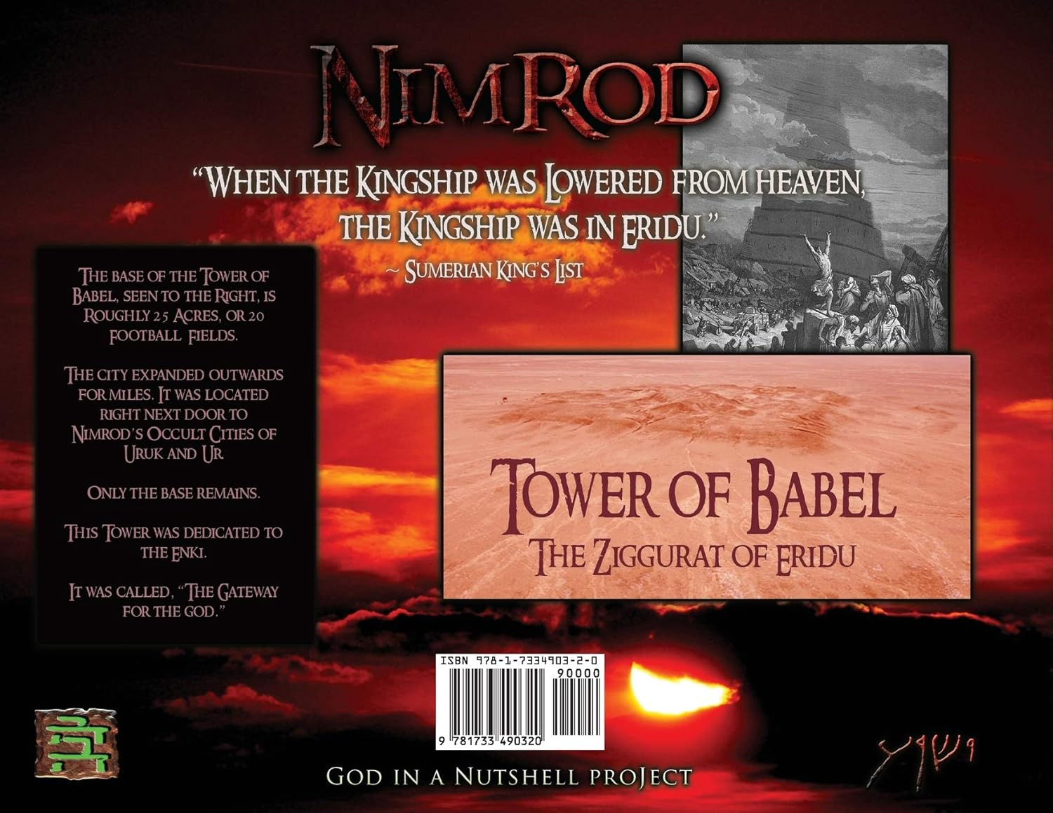 Nimrod: Tower of Babel History Paperback Book