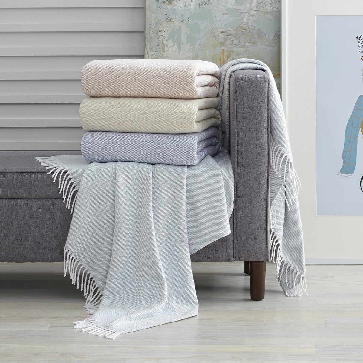 Terzo Hand Woven Throw Blanket