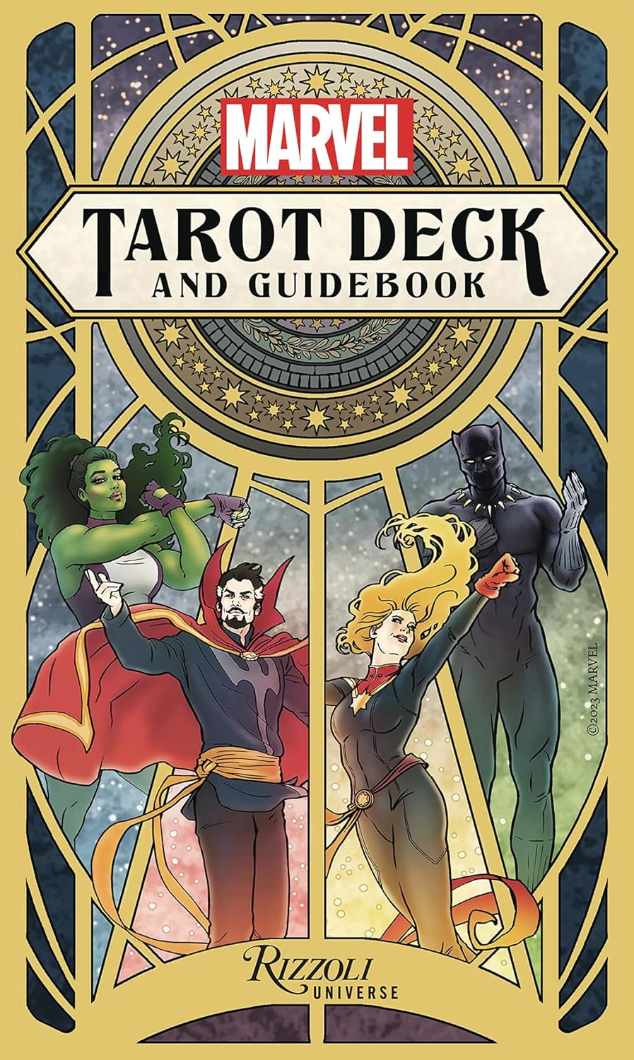 Marvel Tarot Deck and Guidebook - by  Syndee Barwick (Hardcover)