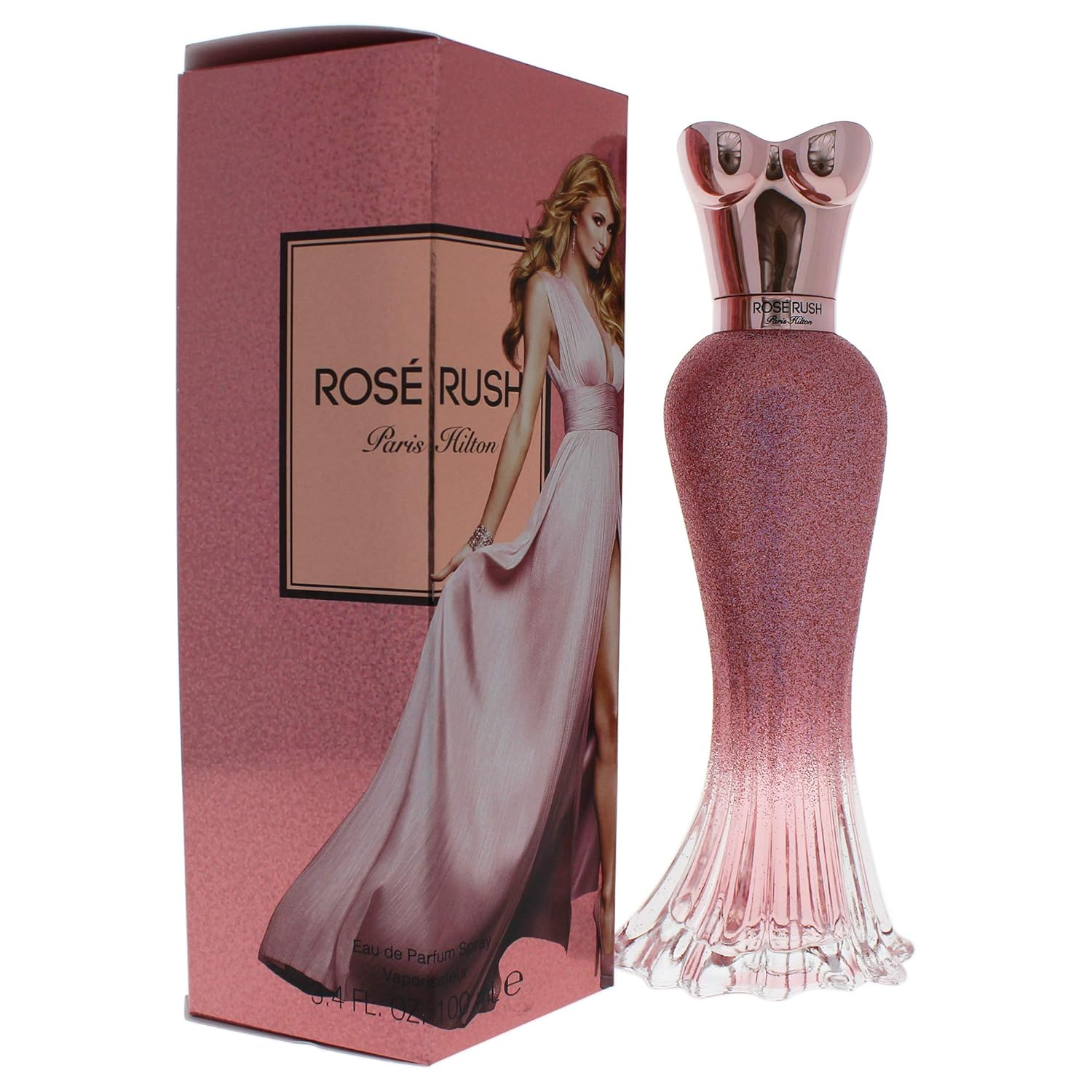 Paris Hilton Rose Rush Eau de Parfum, Perfume for Women, 3.4 oz