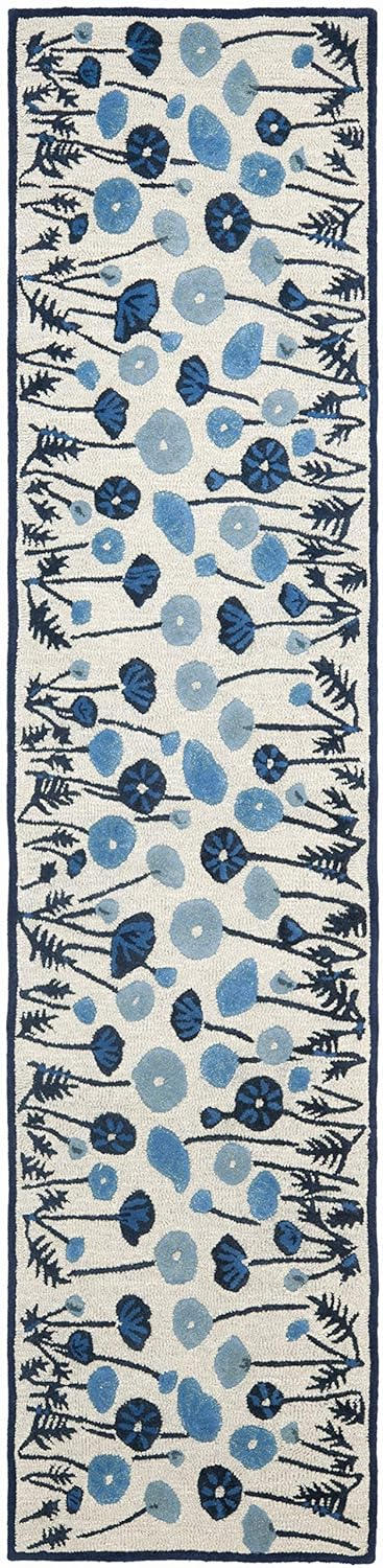 Martha Stewart Poppy Glossary - MSR3627 - Indoor Hand Tufted Runners - Nutshell/Brown - 2'3"x10'