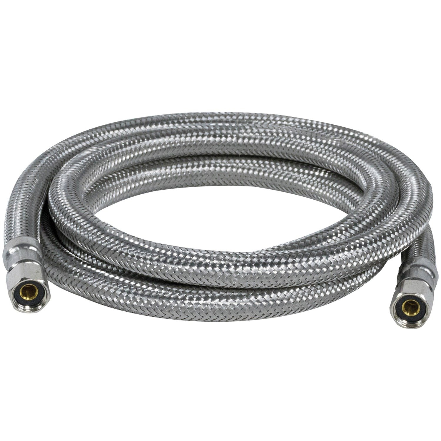 Certified Appliance Accessories IM48SS Braided Stainless Steel Ice Maker Connector, 4Ft