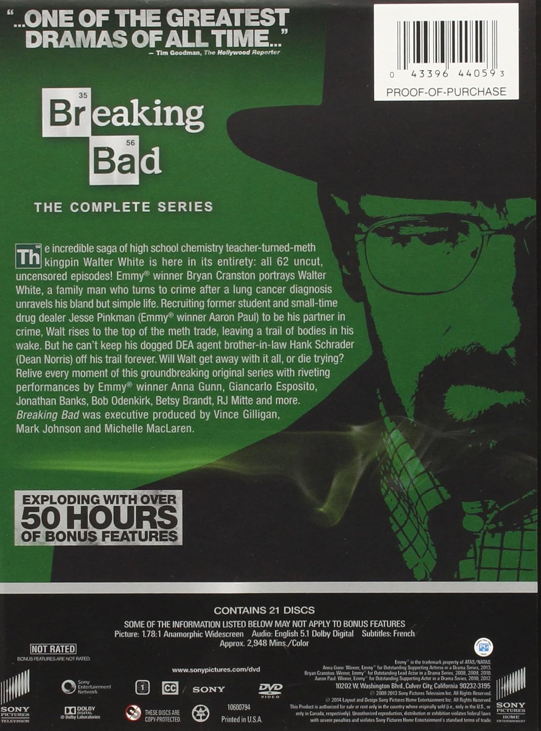 Breaking Bad Complete Series DVD Box Set