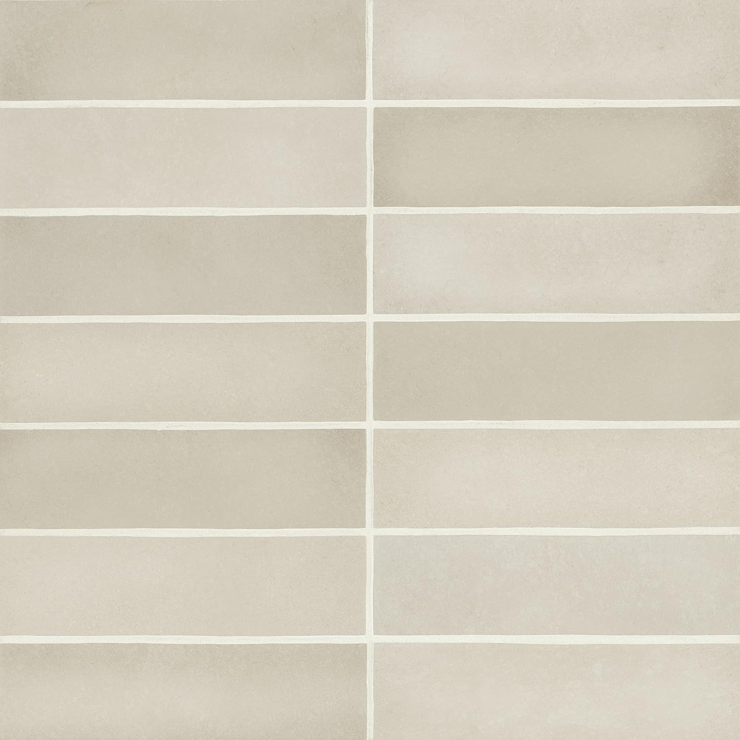 Makoto Rectangle 2 in. x 10 in. Matte Momoiro Blush Ceramic Wall Tile (5.38 sq. ft./Case)