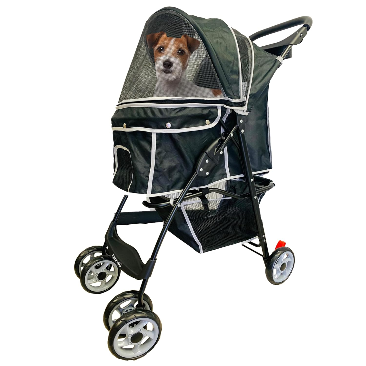 AmorosO Foldable Pet Stroller