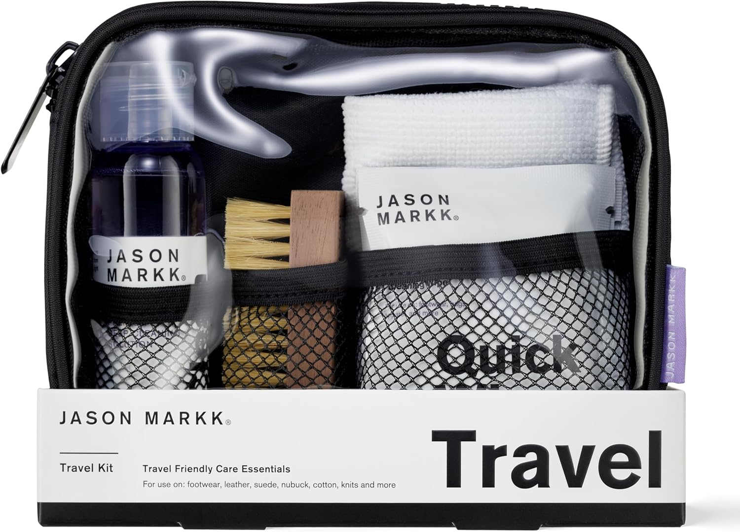 Jason Markk Womens 4PC Travel Shoe Cleaner