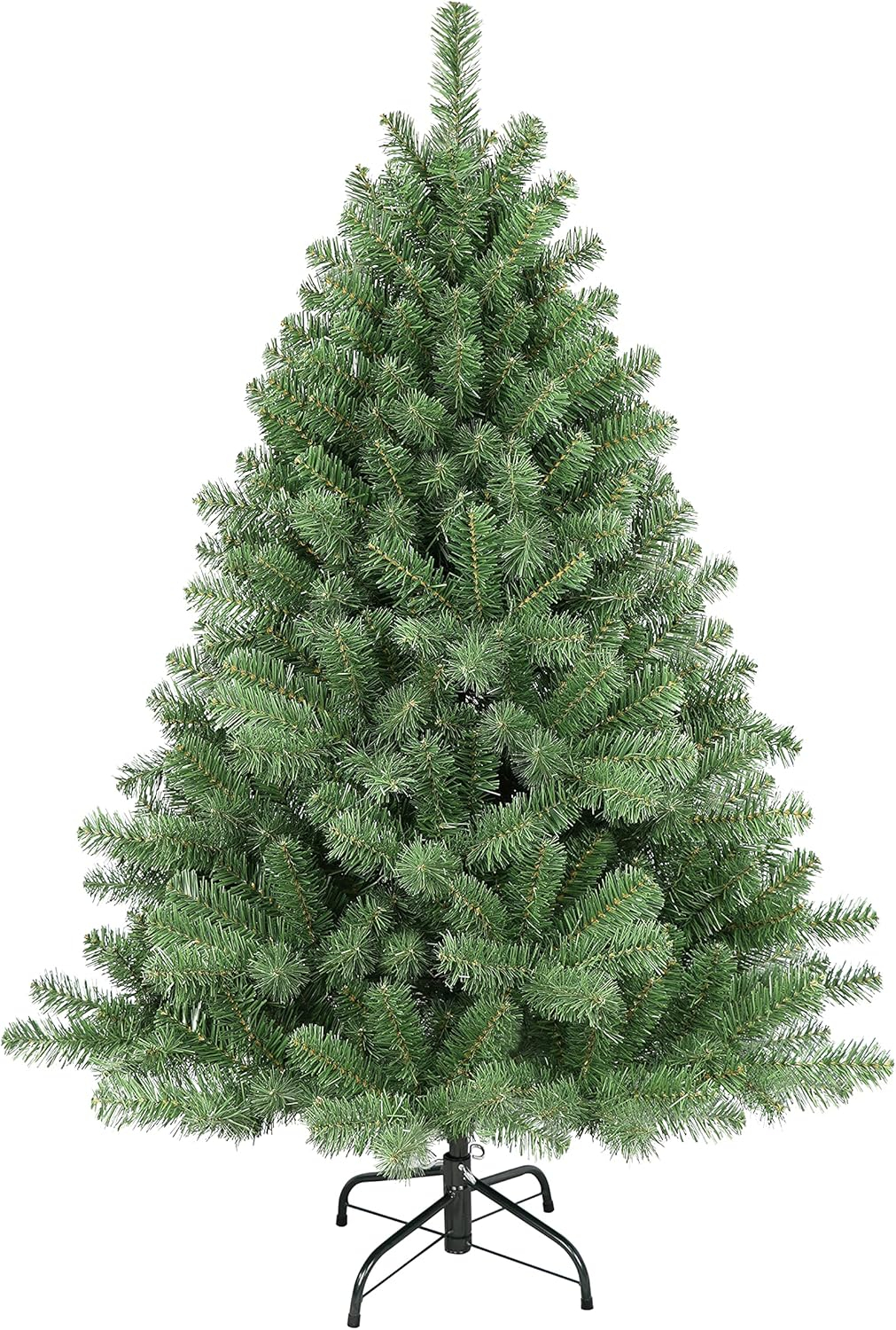 4.5' Vermont Spruce Artificial Christmas Tree with Stand, Green