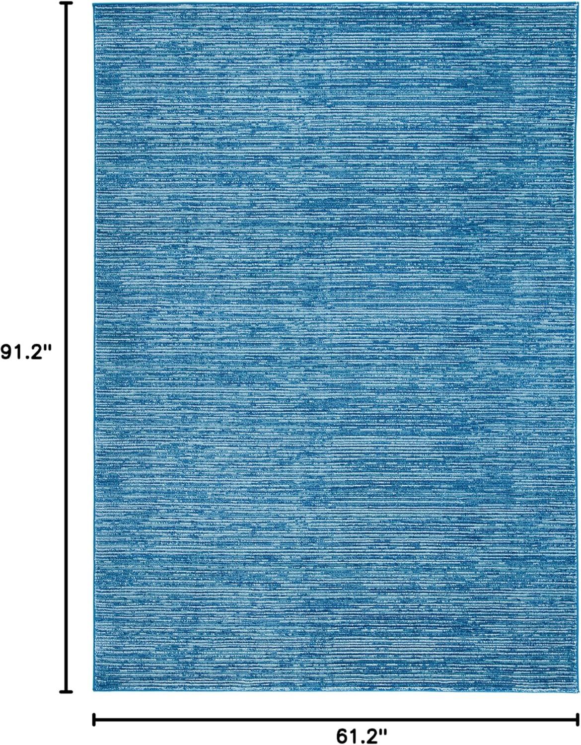 SAFAVIEH Vision Adrasteia Overdyed Solid Area Rug, 5'1" x 7'6", Orange