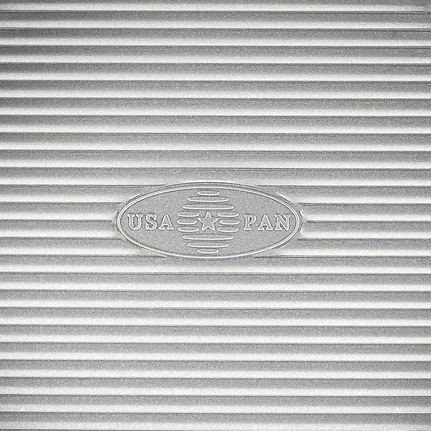 USA Pan 1070LC-3-ABC American Bakeware Classics 9-Inch Round Cake Pan, Aluminzed Steel, NULL