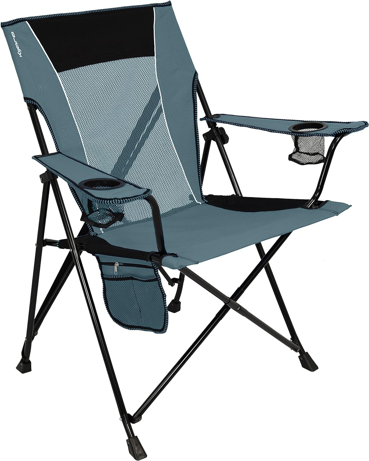 Kijaro Dual Lock Camping Chair, Gray