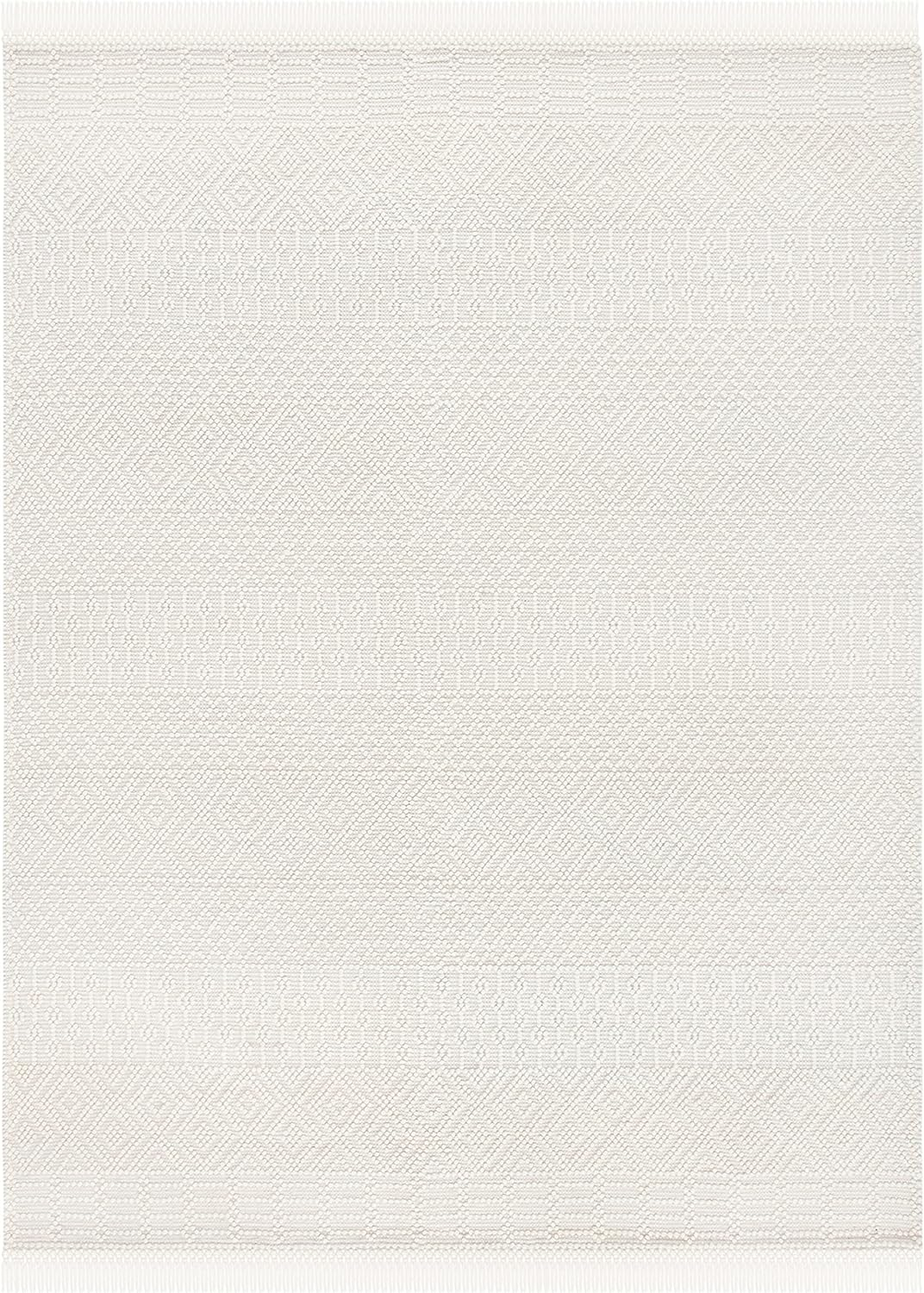 SAFAVIEH Natura Cordelia Southwestern Wool Area Rug, Ivory, 10' x 14'
