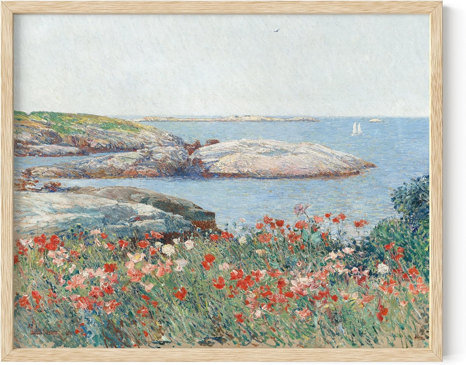 HAUS AND HUES Wildflower Wall Art Prints - Vintage Flower Wall Art and Paintings for Living Room, Floral Wall Art and Nature Pictures Wall Decor (8x10 Unframed)