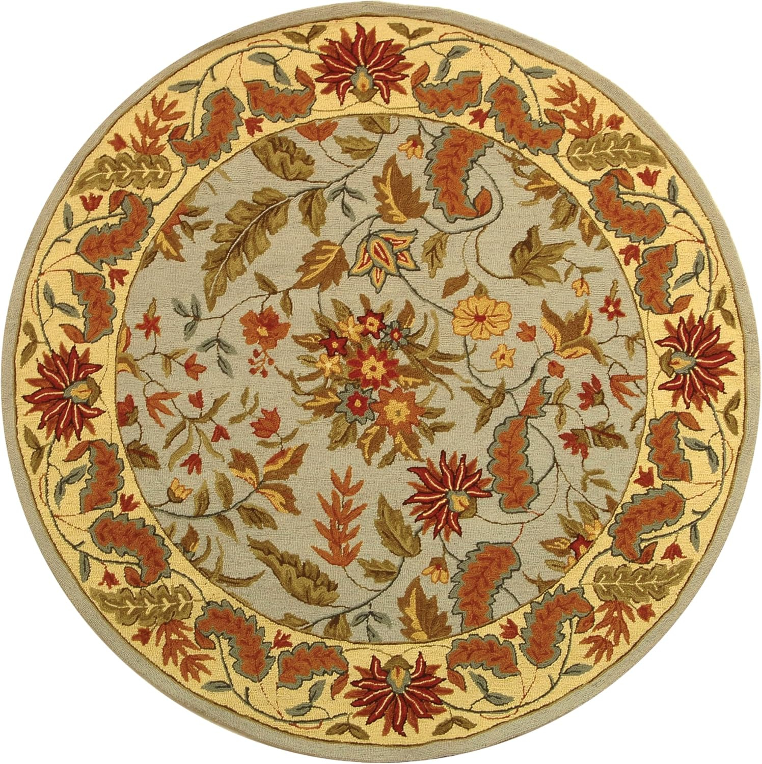 SAFAVIEH Chelsea Alaia Floral Wool Area Rug, Red, 1'8" x 2'6"