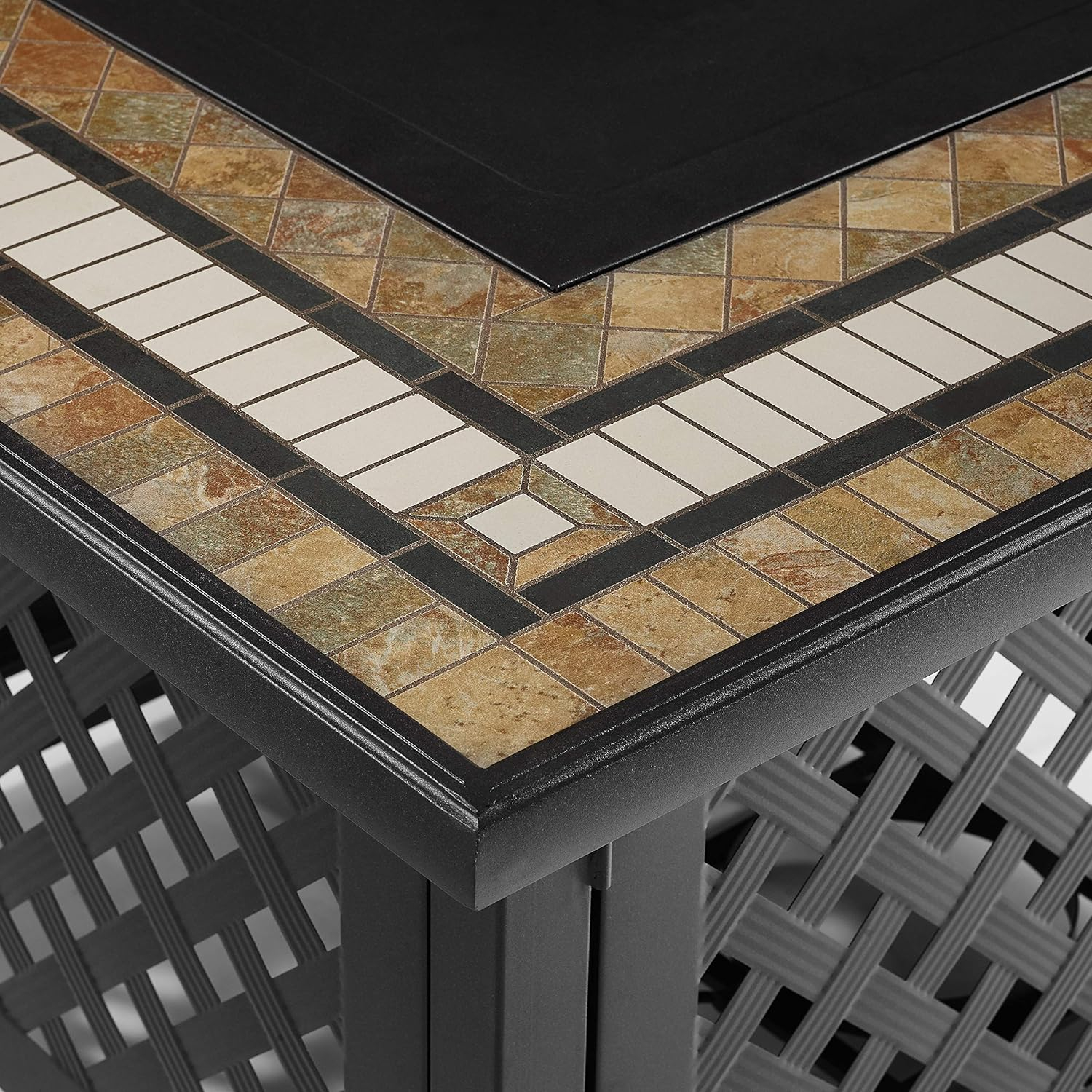 Munguia Square Fire Pit Table