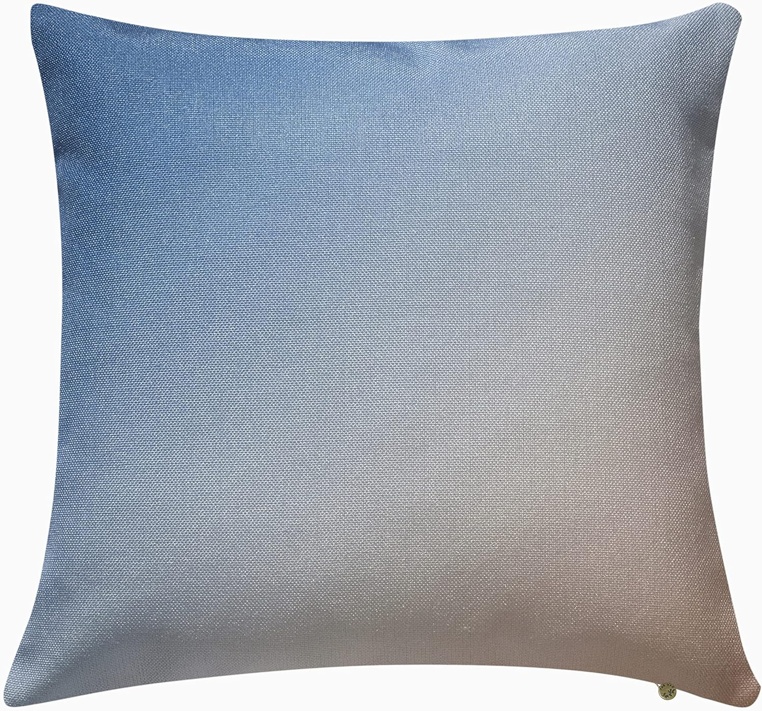Fab Habitat Indoor/Outdoor Throw Pillow Made from Recycled Polyester Yarn - Double Sided, Stain Resistant, Machine Washable - Medallion - Patio, Deck, Porch, Living Room - Arley Khaki (20" x 20")