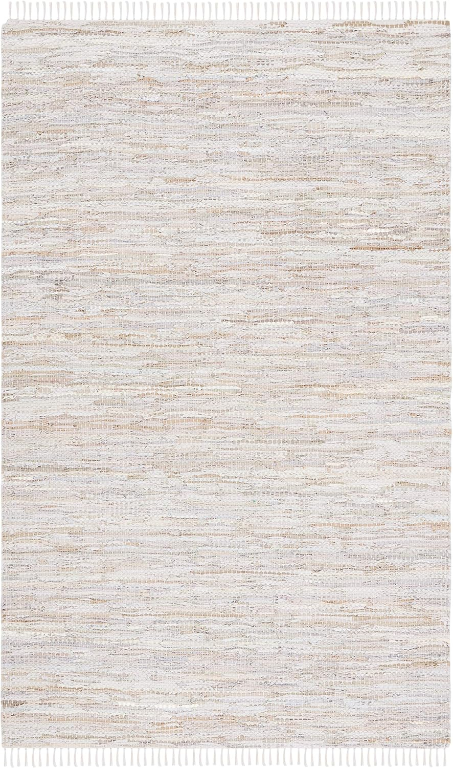 SAFAVIEH Vintage Leather Christal Solid Area Rug, Beige, 8' x 10'