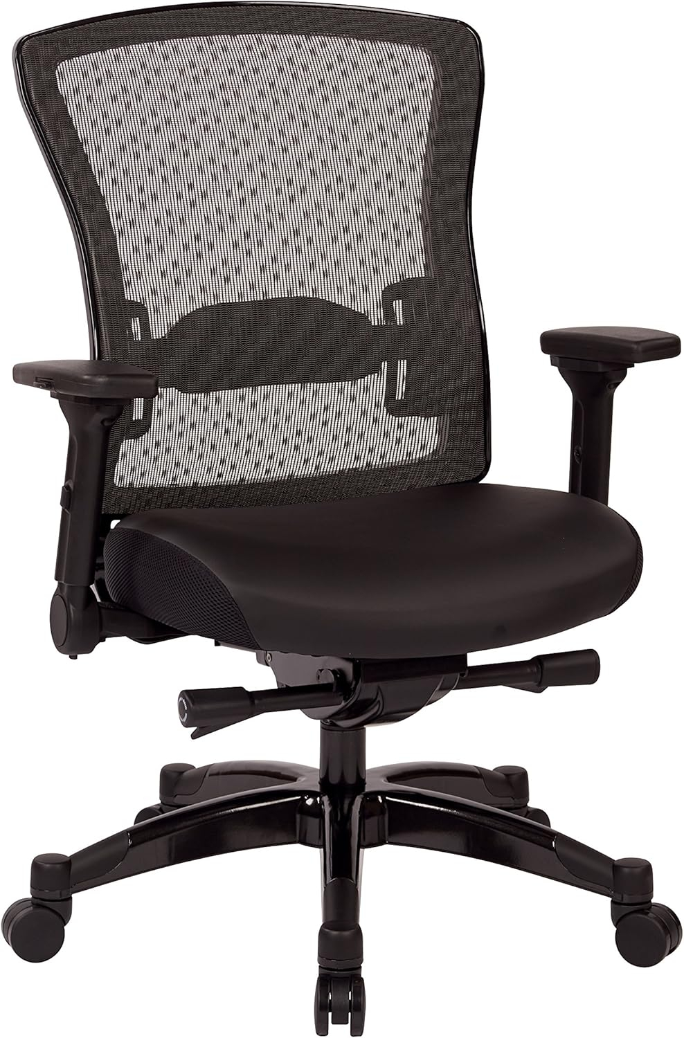 SPACE Seating Executive Bonded Leather Back Chair