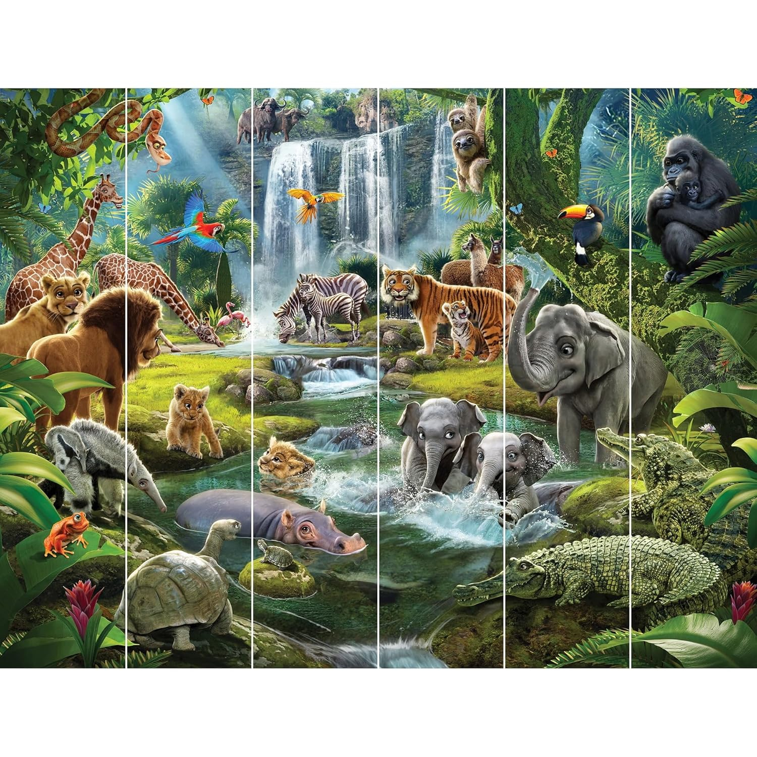 Walltastic Jungle Adventure Wall Mural