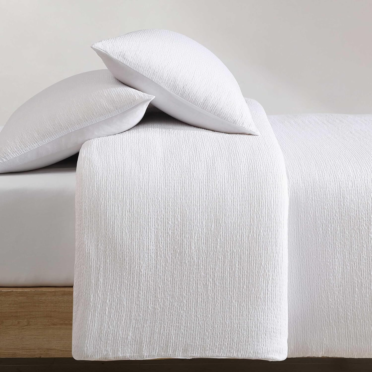Calvin Klein Calvin Klein Seersucker Reversible 3 Piece Comforter Set