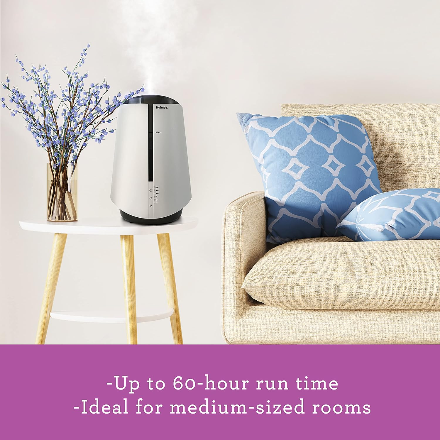 This Holmes Ultrasonic Humidifier Propels Cool, Vi