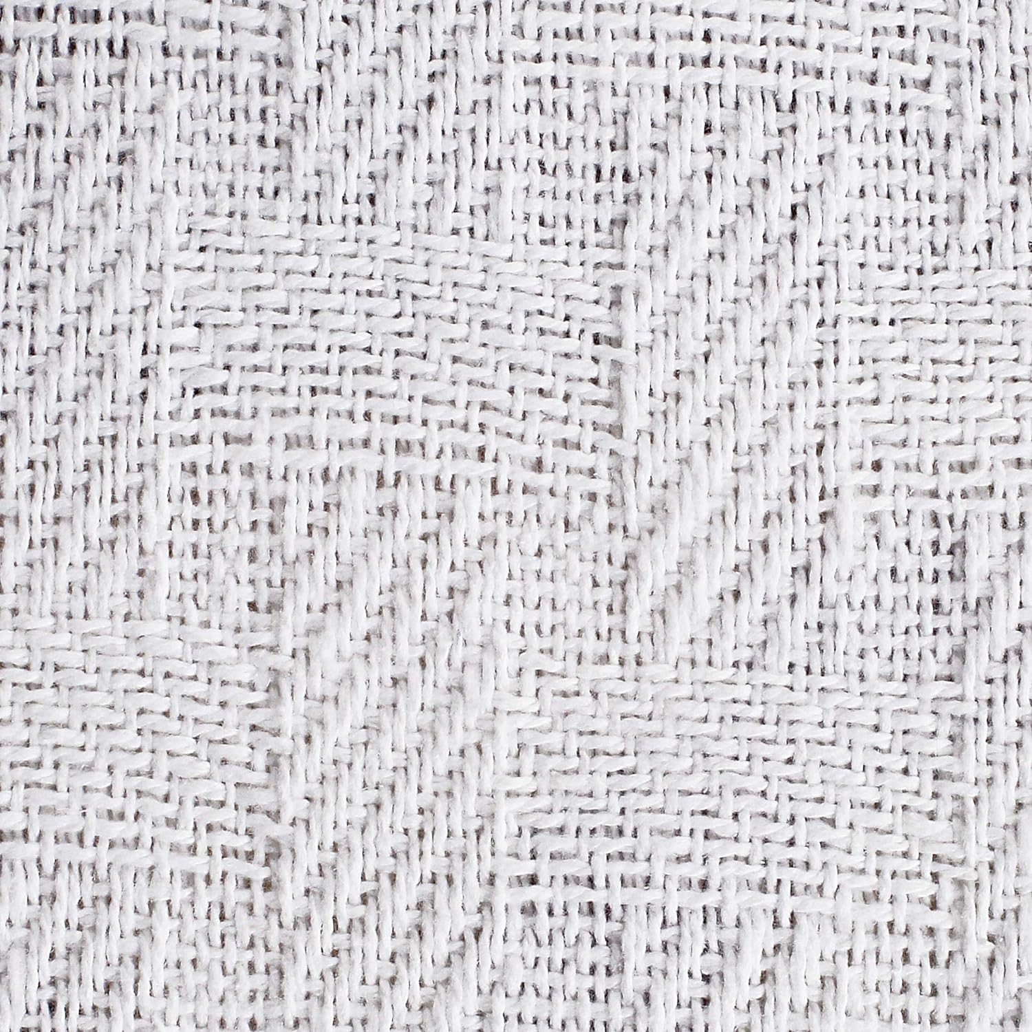 GLAMBURG 100% Cotton Bed Blanket, Breathable Bed Blanket Twin Size, Cotton Thermal Blankets Twin Size - Perfect for Layering Any Bed for All Season - White