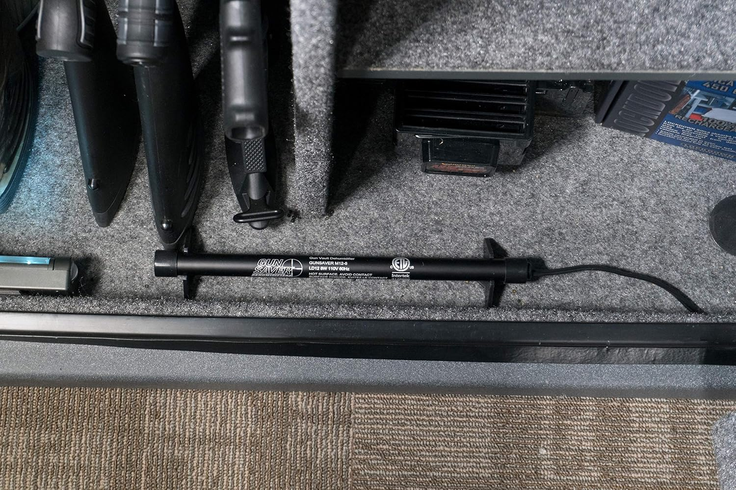 Lockdown 12" GunSaver Lightweight Tungsten Alloy Gun Safe Dehumidifier - 725761