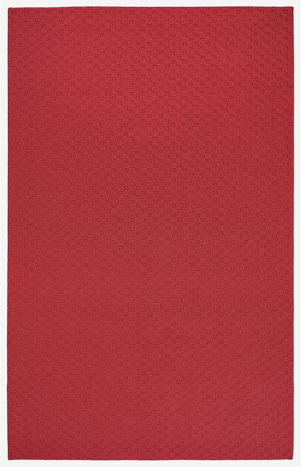 Garland Rug Town Square Chili Red Indoor Area Rug, 8' x 10'