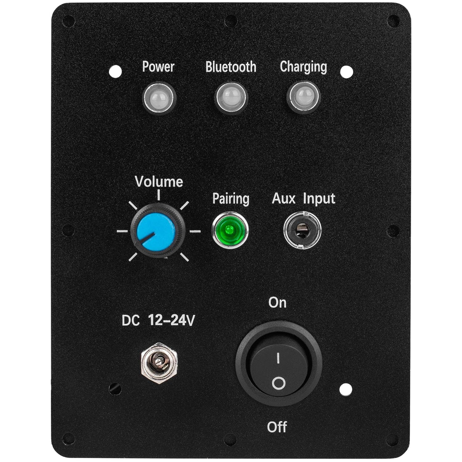 Dayton Audio KAB-PMV3 Panel Mount for KAB-v3 Boards with Function, LED, and Install Kit