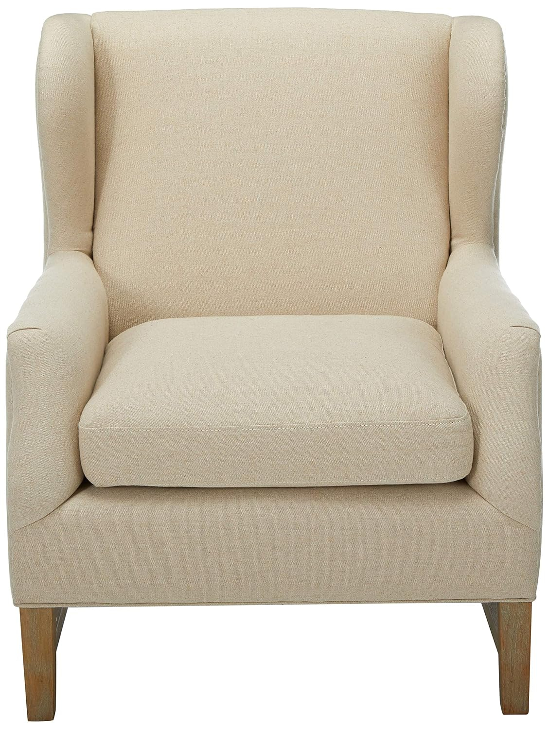 Fleur Wing Back Accent Chair Cream